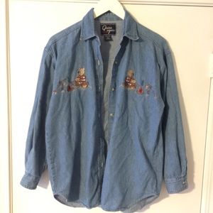 Vintage Denim Button Up